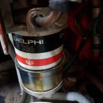 Prefilter with water separator, this is where most fuel problems occur.