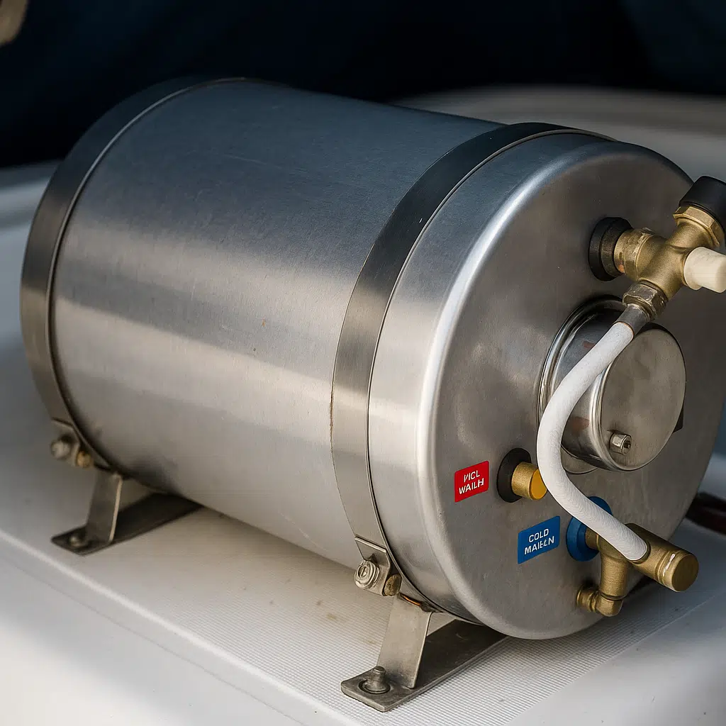 connect to the cooling water system